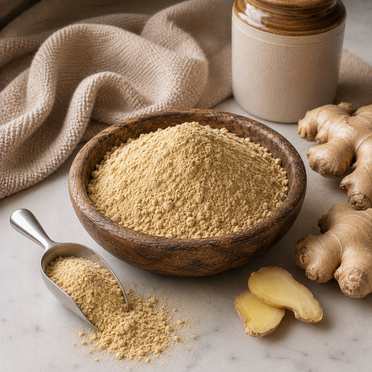 Dehydrated Ginger Powder